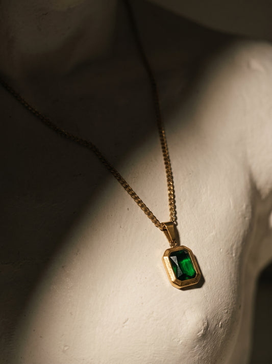 Emerald Cut Pendant