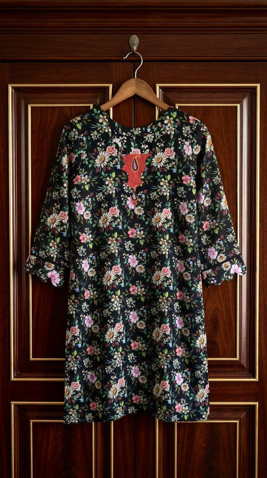 2-Piece Printed Lawn Suit