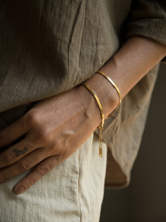 Flat Snake Bracelet