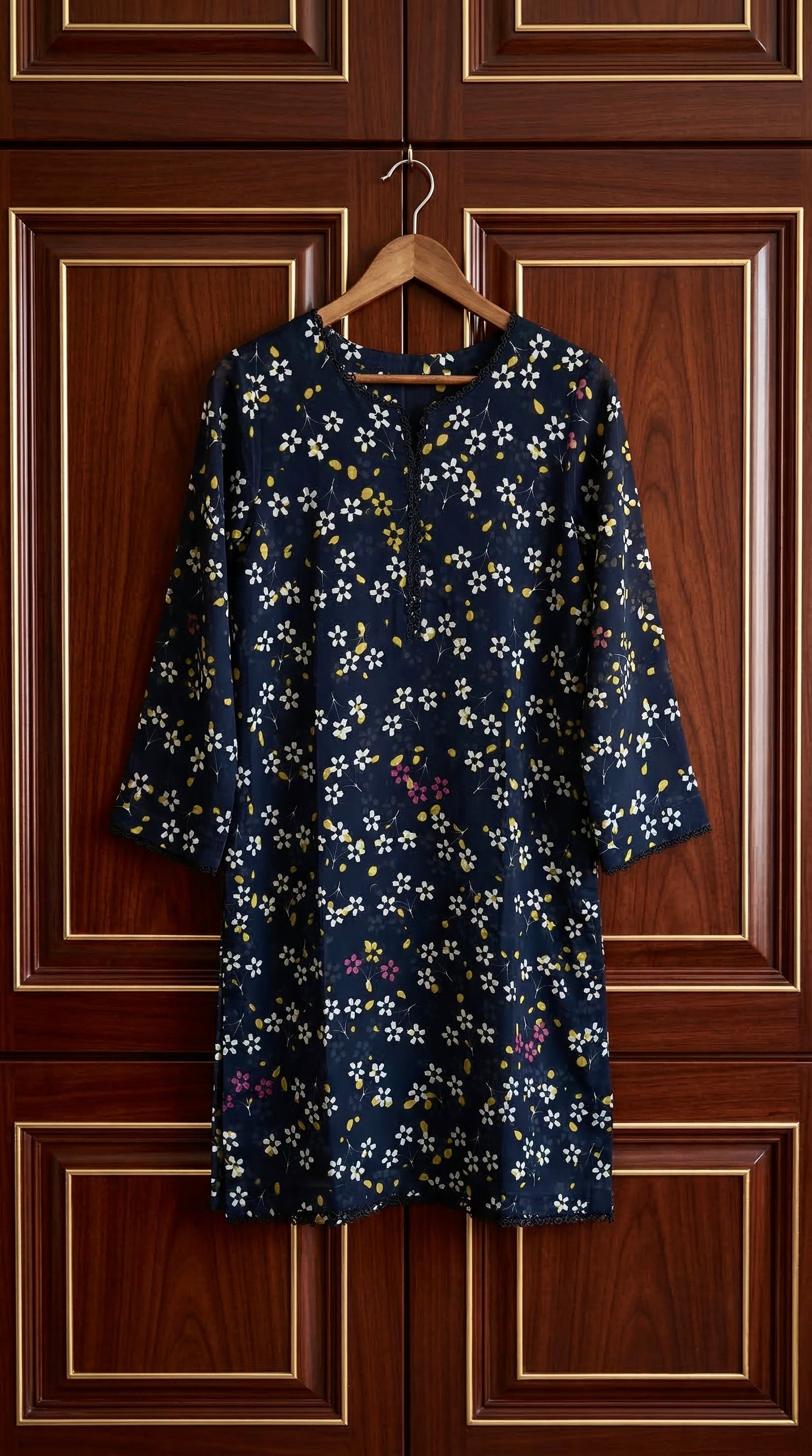 2-Piece Printed Lawn Suit