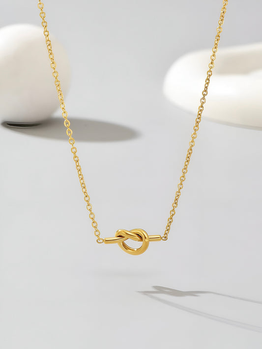 KNOTTED NECKLACE WITH FREE JEWELLERY BOX