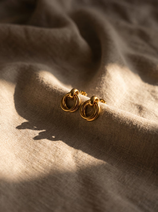 Knot & Loop Earrings