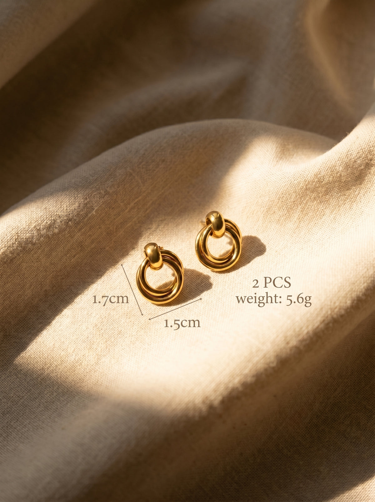 Knot & Loop Earrings