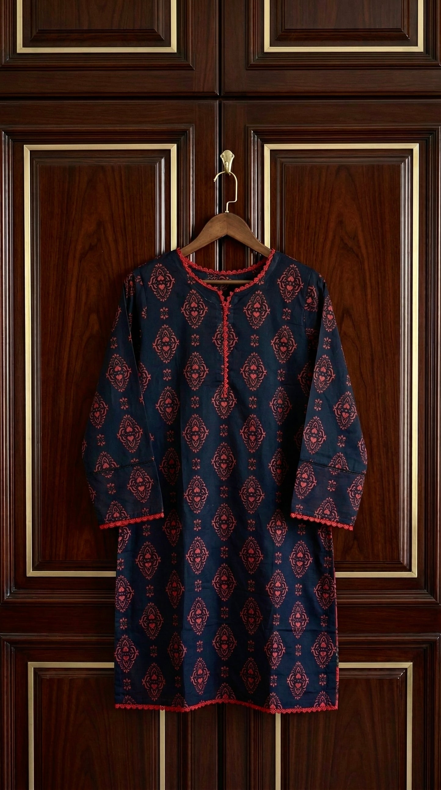 2-Piece Printed Lawn Suit