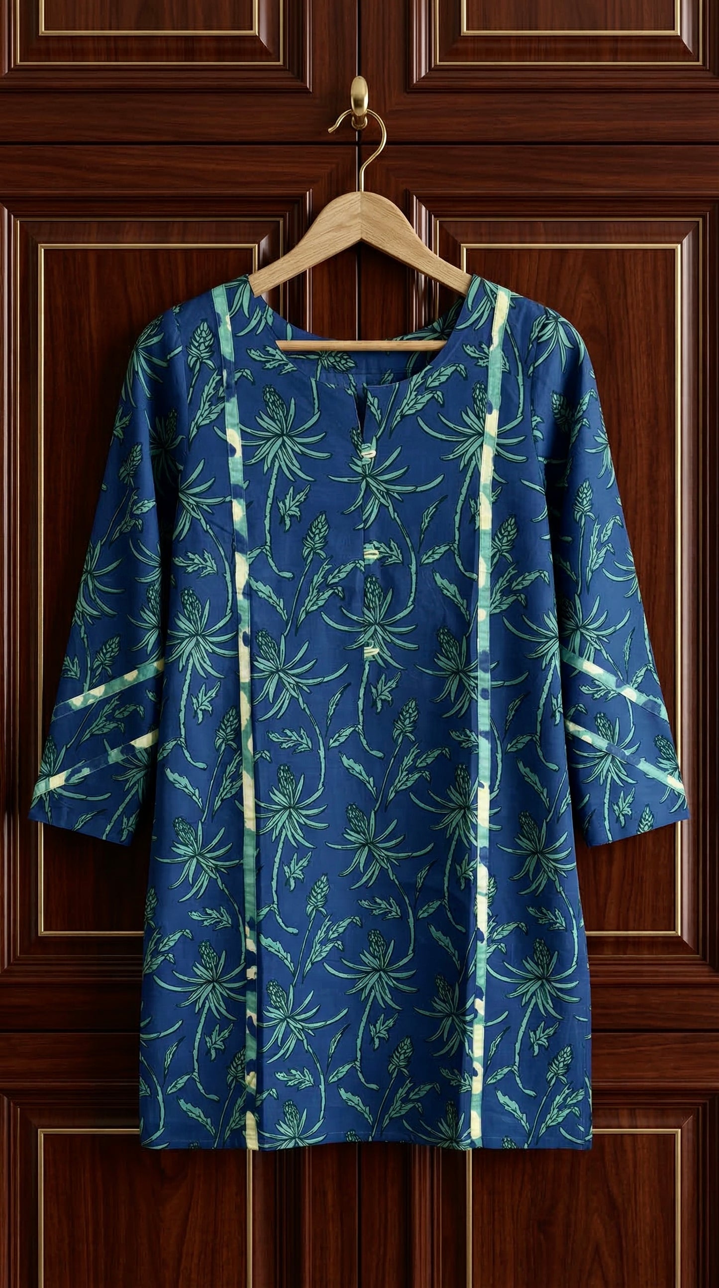 2-Piece Lawn Suit with Farshi Shalwar