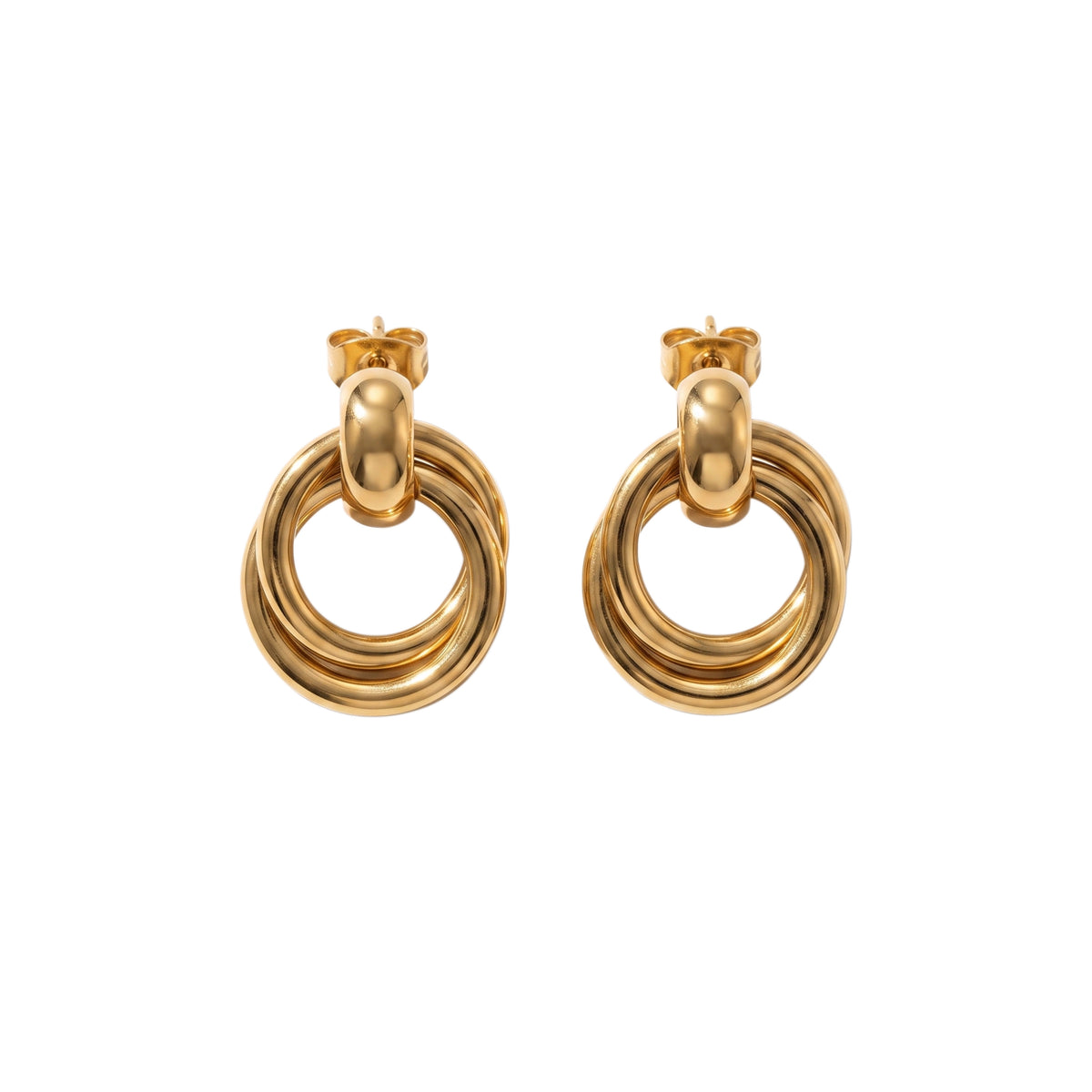 Knot & Loop Earrings