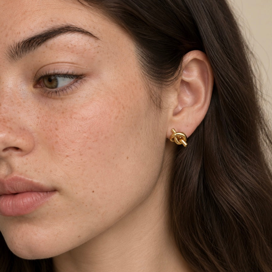Knotted Earrings